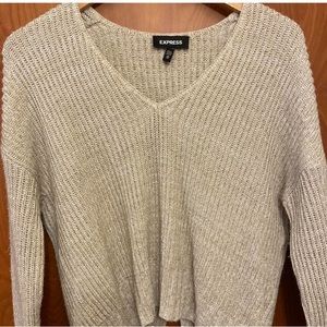 Tan express sweater